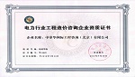 電力行業(yè)工程造價(jià)咨詢(xún)甲級資質(zhì)